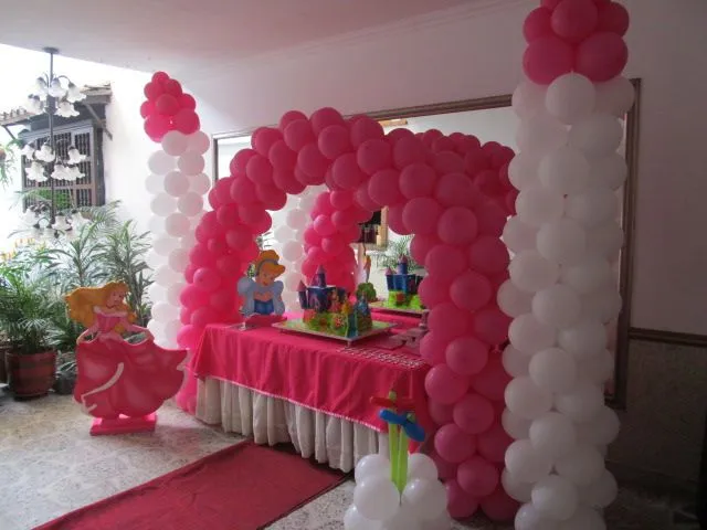 Fiestas infantiles medellin decoracion con globos e icopor para ...