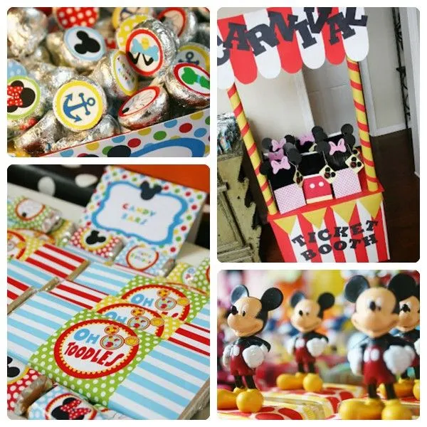 PequeOcio » Fiestas infantiles de Mickey: souvenirs