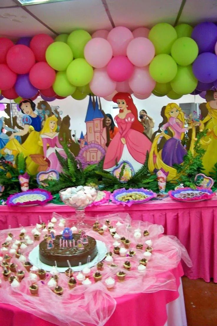 Fiestas Infantiles de Princesas Disney | fiesta princesas ...