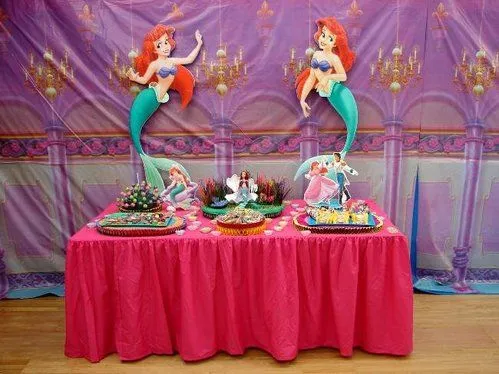 Fiestas infantiles de la sirenita Ariel - Imagui