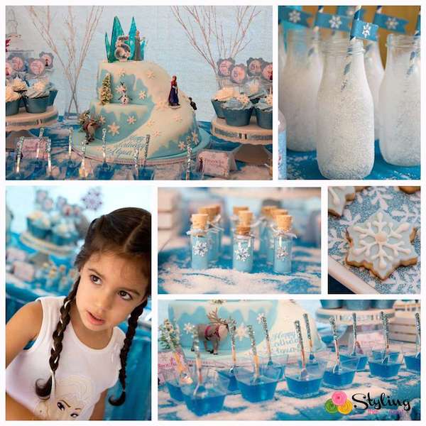 Fiestas infantiles, ¡un cumpleaños de Frozen! - Pequeocio
