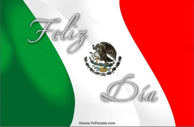 Fiestas de México - Tarjetas de la bandera mexicana, postales de ...