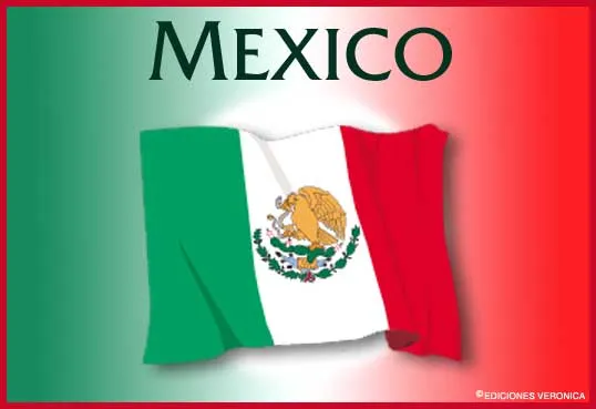 Fiestas de México - Tarjetas de la bandera mexicana, postales de ...