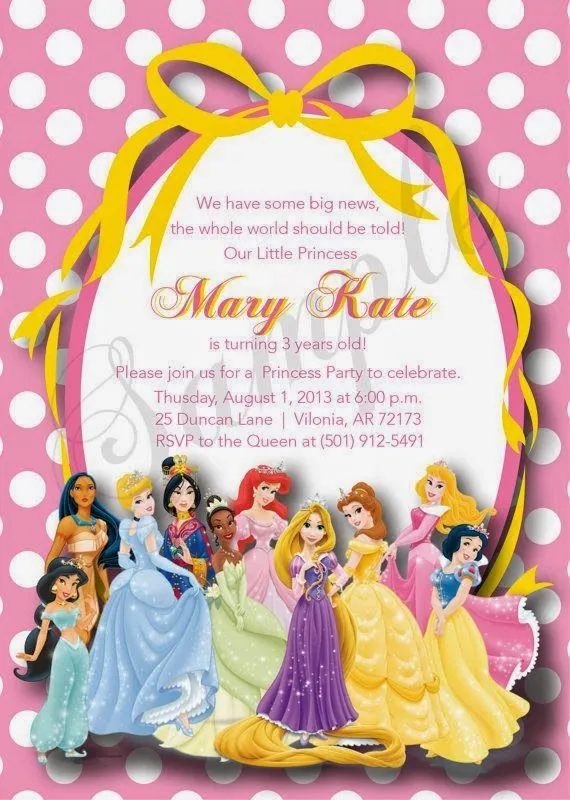 Decoración de Fiestas Infantiles de Princesas Disney : Fiestas ...