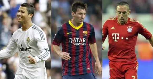 FIFA confirma a Cristiano Ronaldo, Messi y Ribèry como finalistas ...