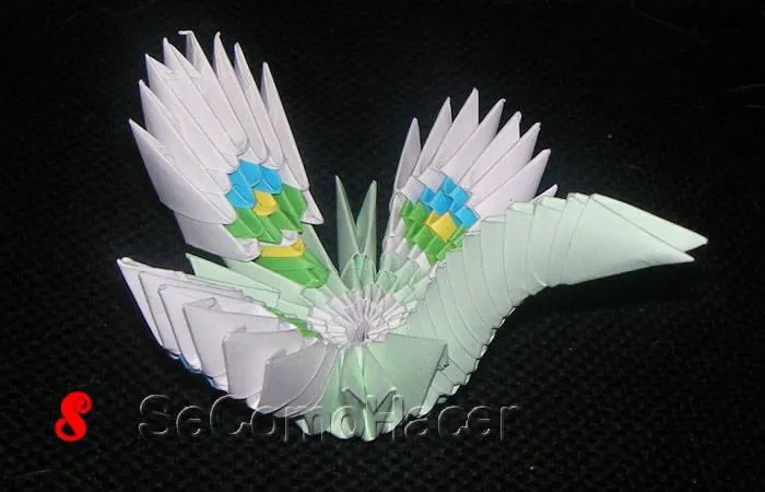 6 figuras de animales de origami en 3D :: 6 imágenes ...