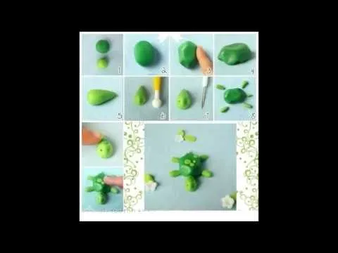 Como hacer figuras de arcilla polimerica paso a paso - YouTube