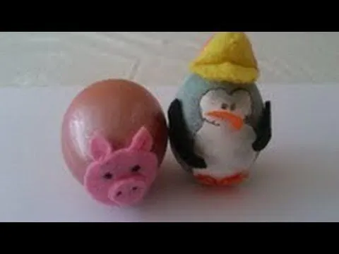 Figuras del Belen de huevos por vero4casa - YouTube