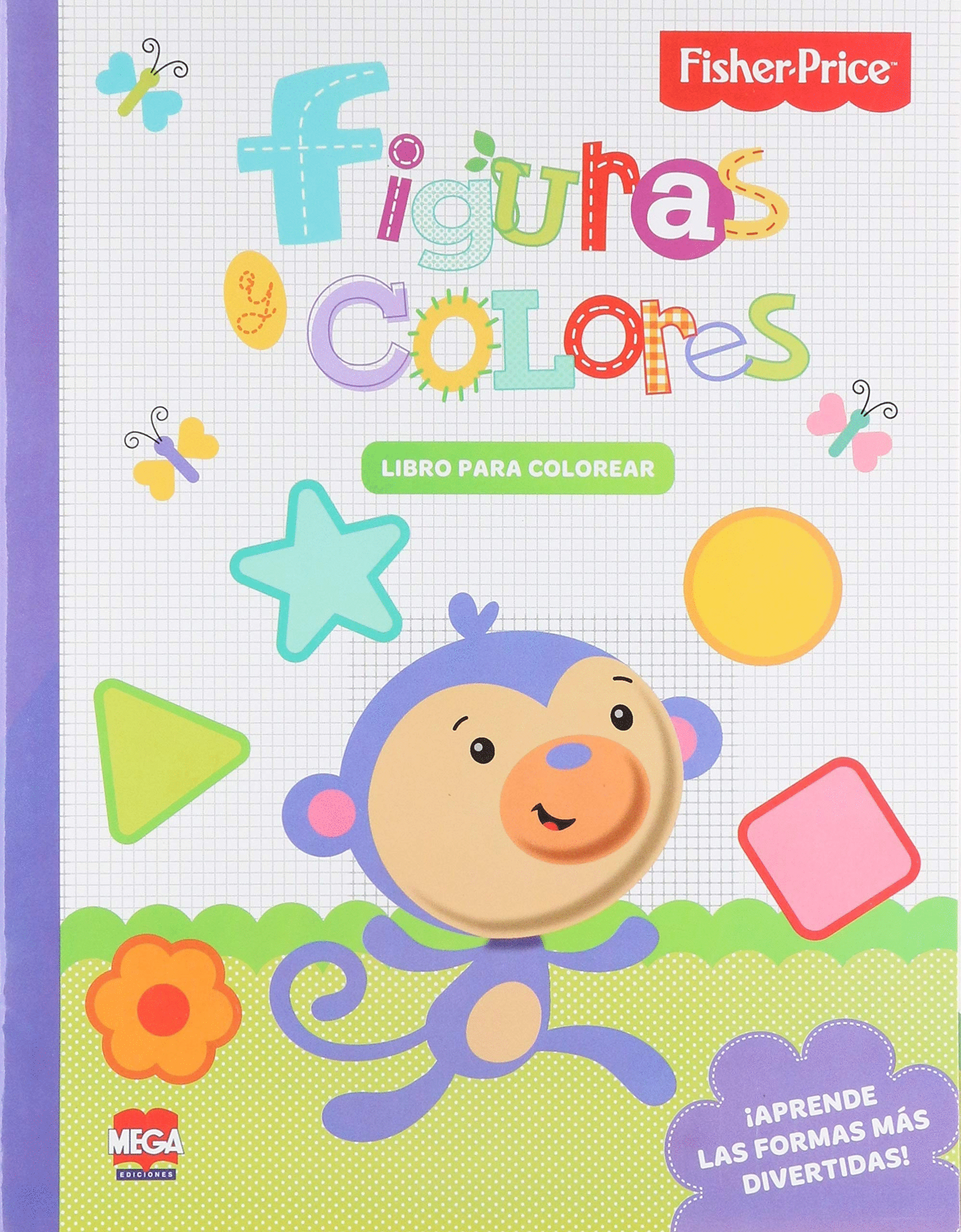 Figuras y colores. Libro para colorear. Libro en papel. 9786072116825  Cafebrería El Péndulo