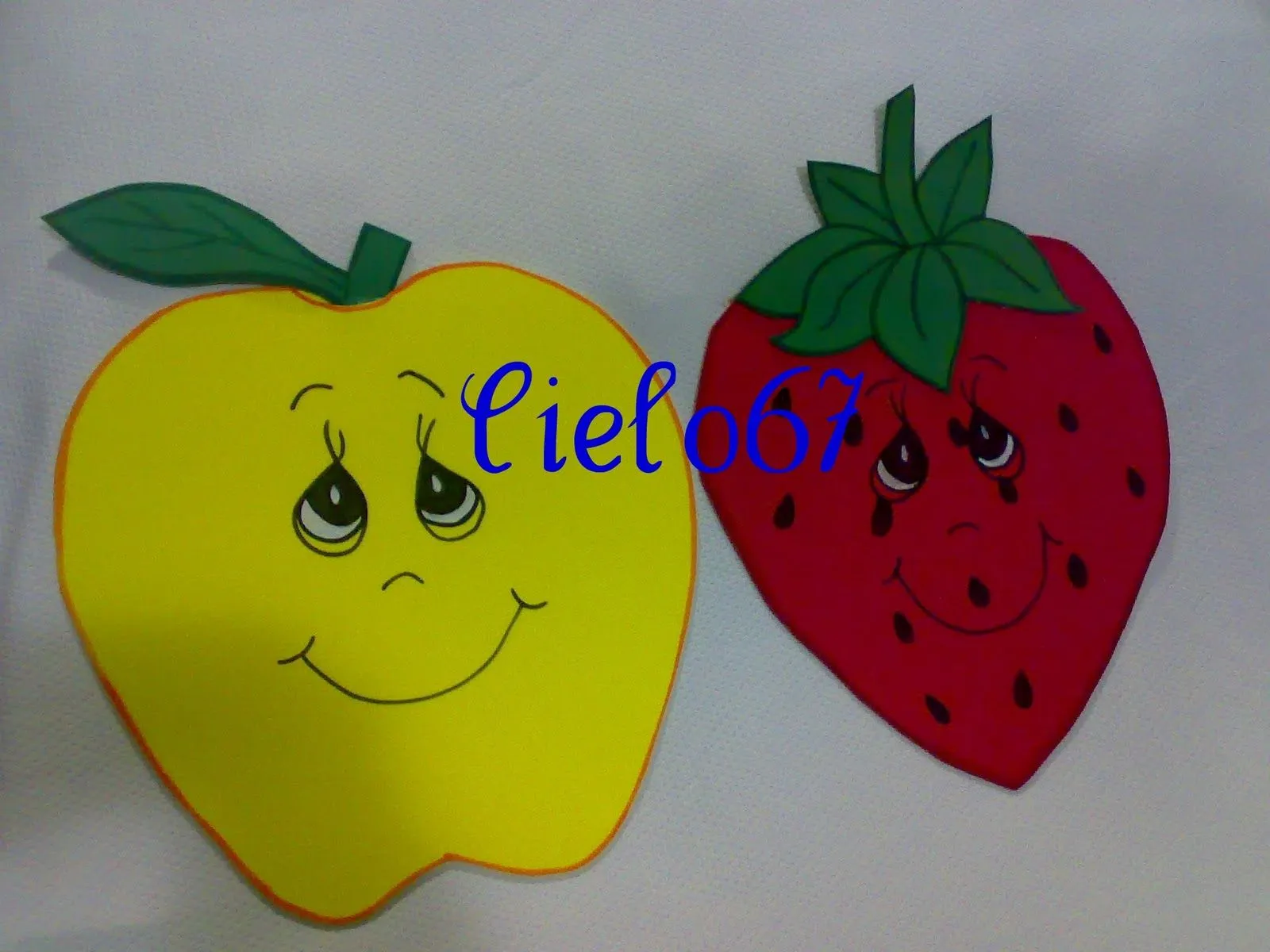Figuras fomi frutas - Imagui