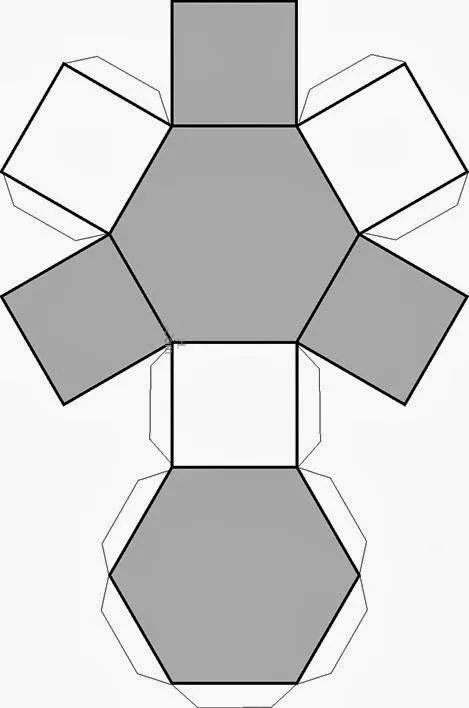 Figuras geometricas para imprimir y armar ~ Para niños Figuras geometricas para imprimir y armar ~ Para niños