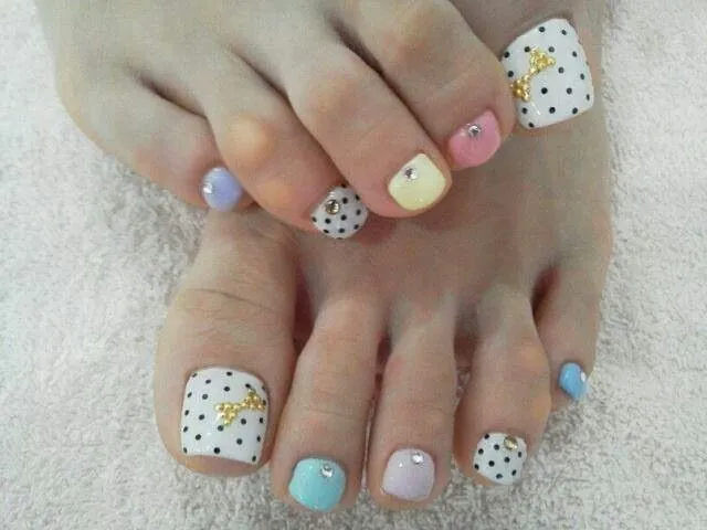 Modelos d uñas d pies - Imagui