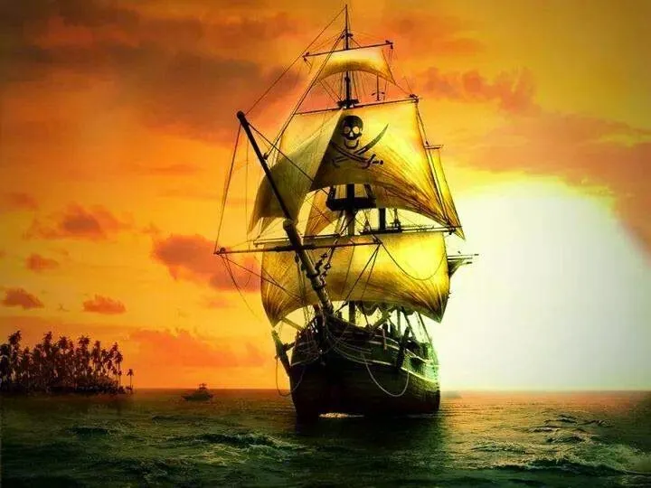 FILANAVAL: PIRATAS ( Piratas Famosos, Partes de un barco pirata ...
