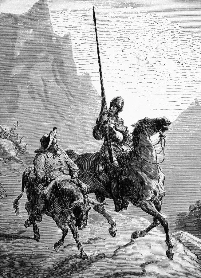 File:Don Quijote and Sancho Panza.jpg - Wikipedia, the free ...