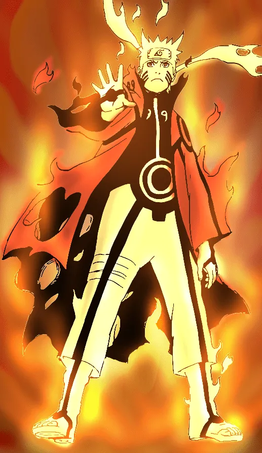Find Wallpapers: Naruto Chakra Mode