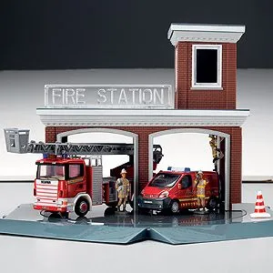 Fire Station es una auténtica estación de bomberos .
