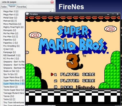 FireNES: 2500 juegos de NES en tu navegador « Paranoic Mr_Brain 2.0