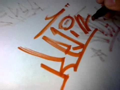 firma de graffiti kevin - YouTube