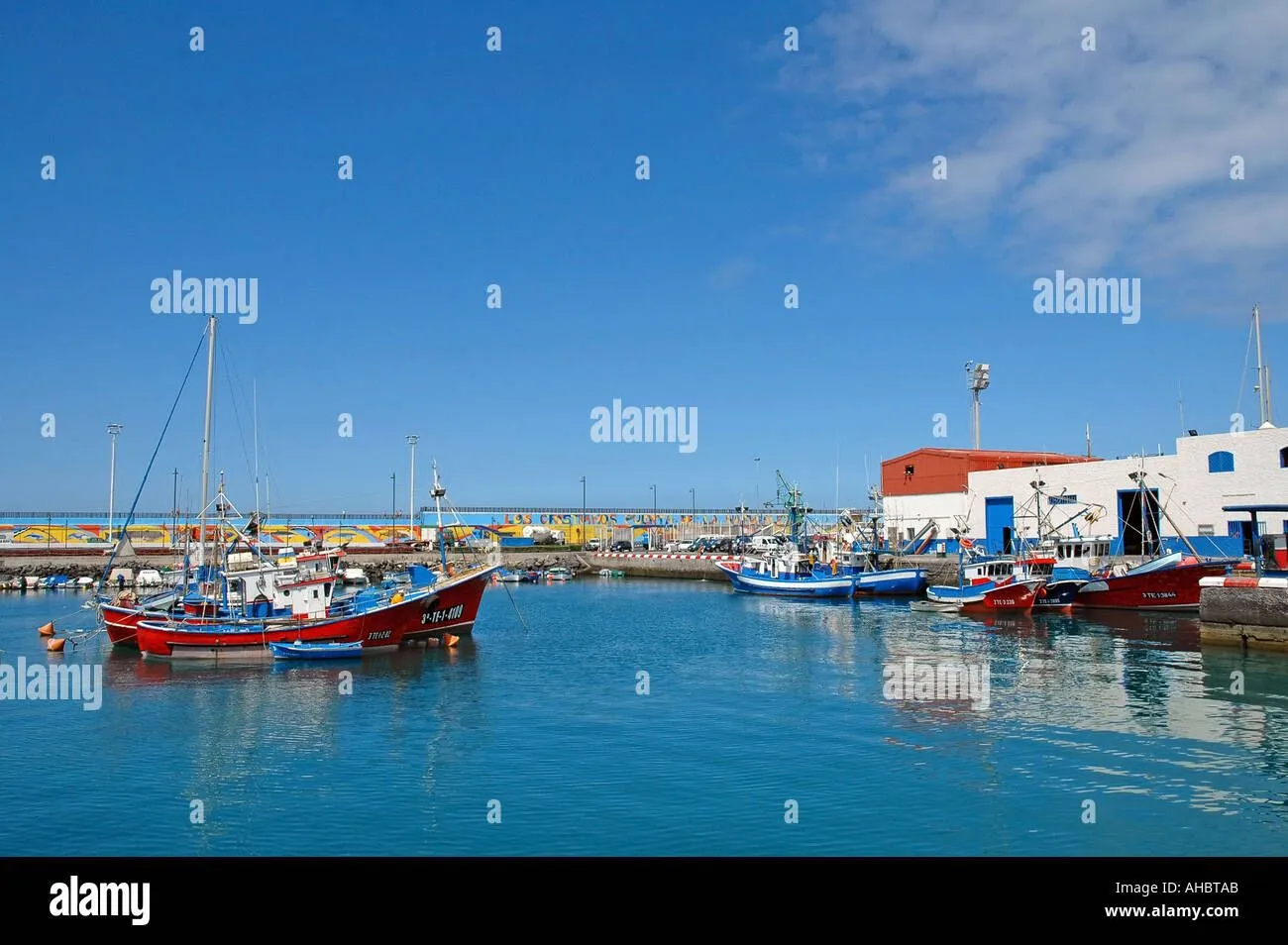Fishing Boats Los Critianos 7 Stock Photo, Picture And Royalty ...