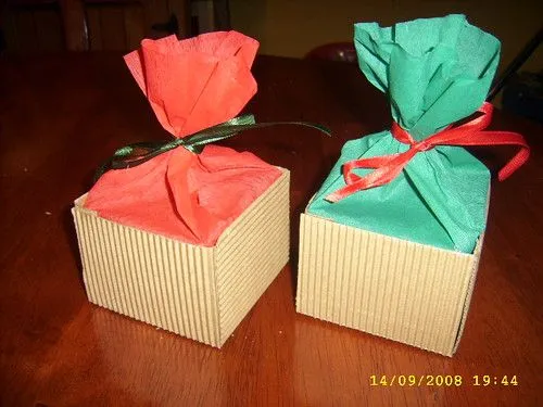 Como hacer cajas para bombones artesanales - Imagui