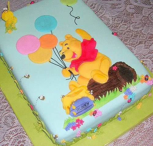 Winnie The Pooh-Torta 2 Años "Ambar" - a photo on Flickriver