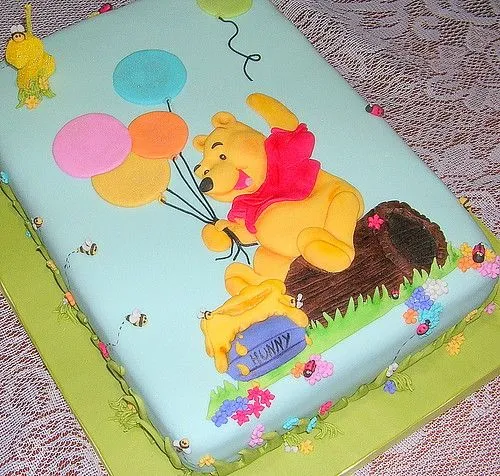 Winnie The Pooh-Torta 2 Años "Ambar" - a photo on Flickriver Winnie The Pooh-Torta 2 Años "Ambar" - a photo on Flickriver
