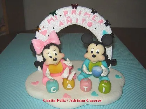 Minnie y Mickey bebes - a photo on Flickriver