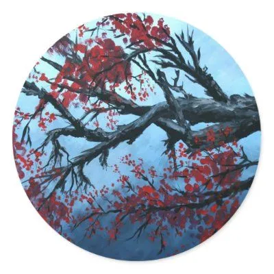 ... de la flor del arbol de la flor de cerezo en arte grande gris y negro ... de la flor del arbol de la flor de cerezo en arte grande gris y negro