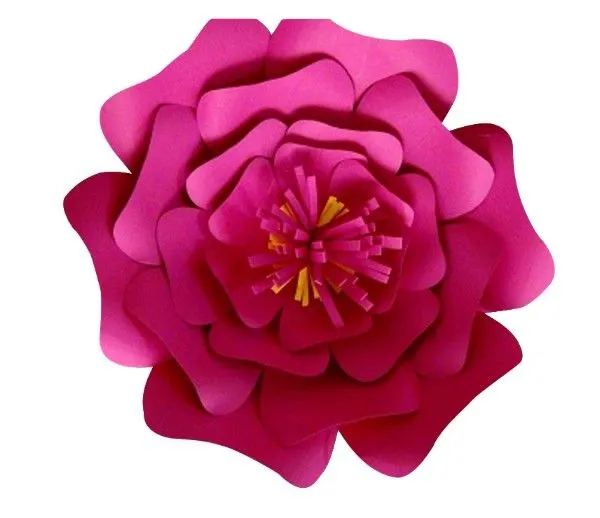 Cómo Hacer Una Flor Fácil - FLORES DE PAPEL Cómo Hacer Una Flor Fácil - FLORES DE PAPEL