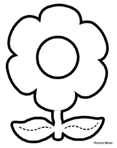 Flor lirio y sus partes con nombre facil para dibujar - Imagui