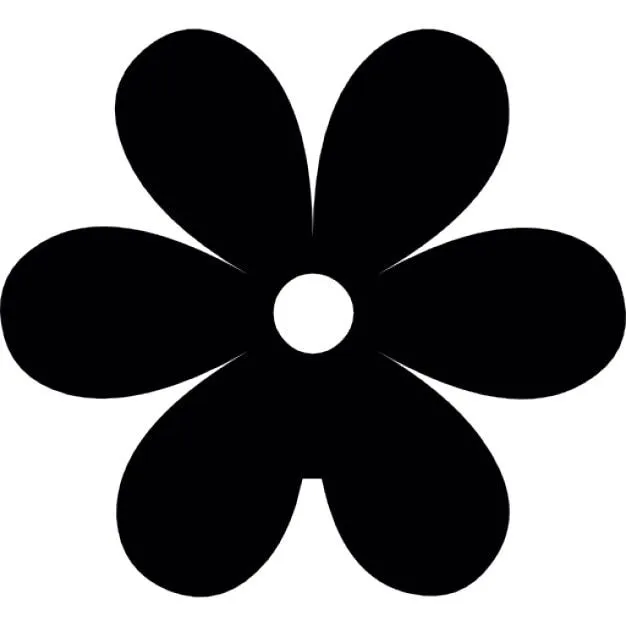 Flor de seis pétalos | Descargar Iconos gratis