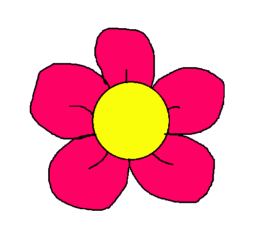 Una flor pintada - Imagui
