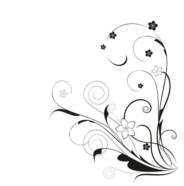 Guias de flores vectorizadas - Imagui