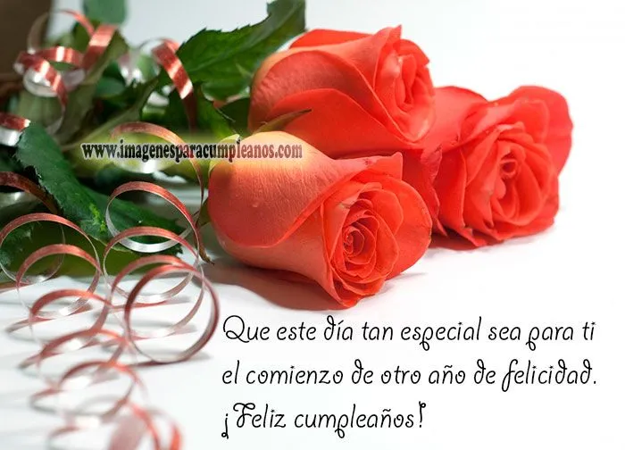 Flores con Bonitos Mensajes de Cumpleaños - ツ Imagenes y Tarjetas ...