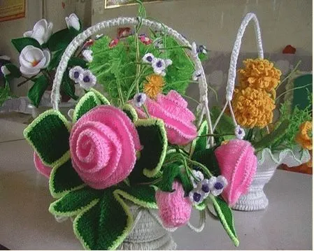 flores crochet ganchillo - AZU -- - Picasa Web Album | crochet ...