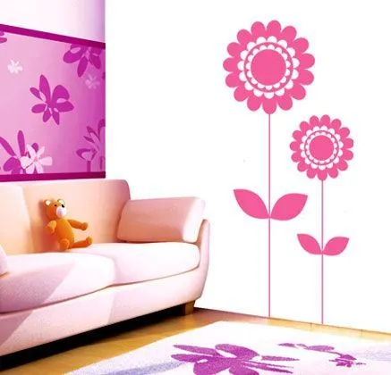 Flores para decorar paredes - Imagui