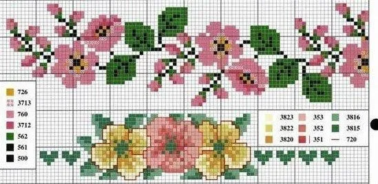 flores delicadeza on Pinterest | Cross Stitches, Cross Stitch Rose ...