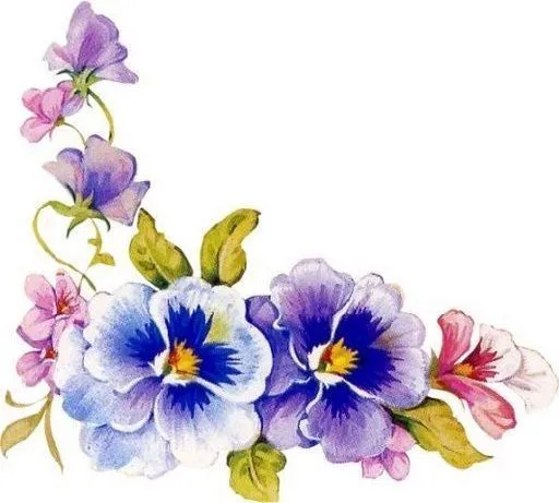flores de esquina | Flores-Implima e pinte! | Stuff to Buy | Pinterest