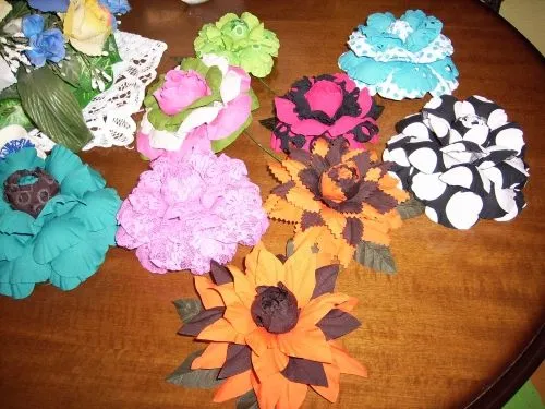 Patrones flores de flamenca - Imagui