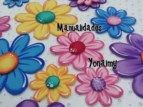 Como hacer flores de goma eva faciles - Youtube Downloader mp3