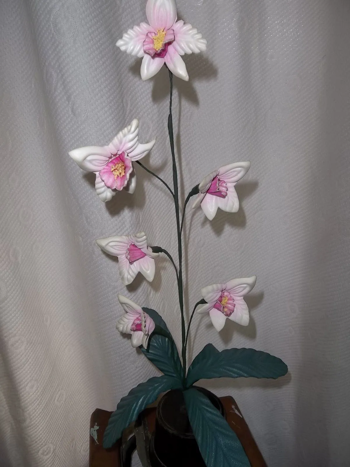 Flores En Goma Eva: Orquidea De Campo