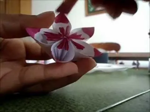 Flores de Origami - YouTube