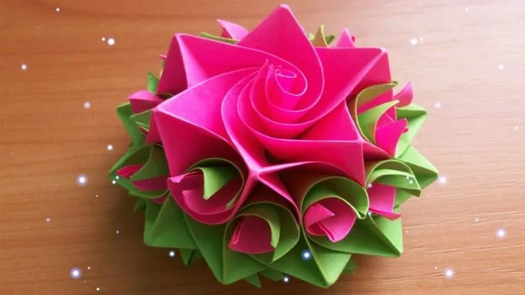 Flores de papel para decorar el interior de vuestra casa - Flores de papel para decorar el interior de vuestra casa -