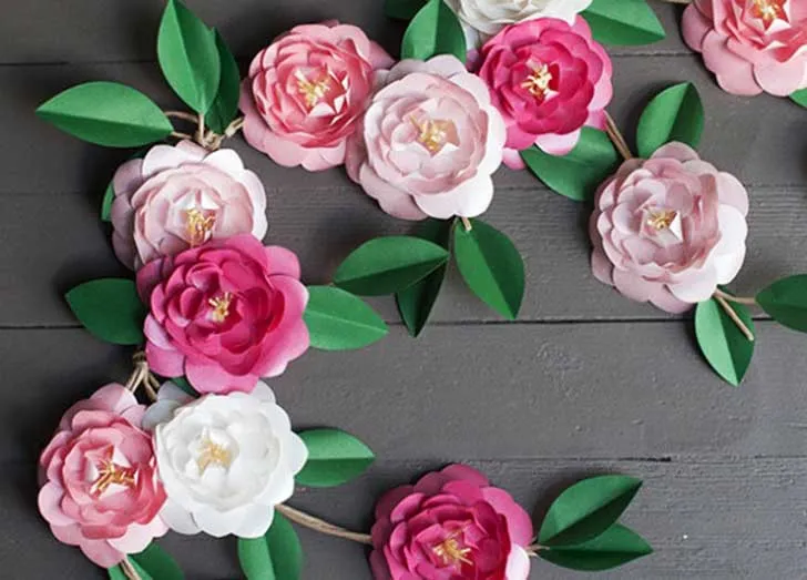 Cómo hacer 5 flores de papel que decorarán tu hogar con estilo y ...