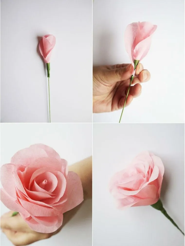 Como hacer flores de papel - ideas prácticas para decorar -
