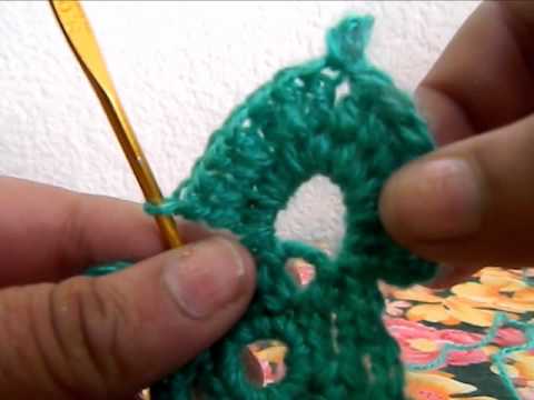 flores o pastillas a crochet.wmv - YouTube