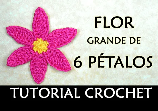 flor de ocho petalos a crochet | facilisimo.com