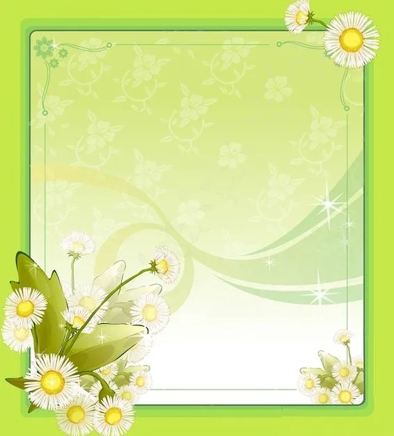 de flores de primavera marco | Descargar Vectores gratis