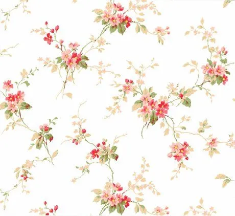 Wallpaper de flores retro - Imagui