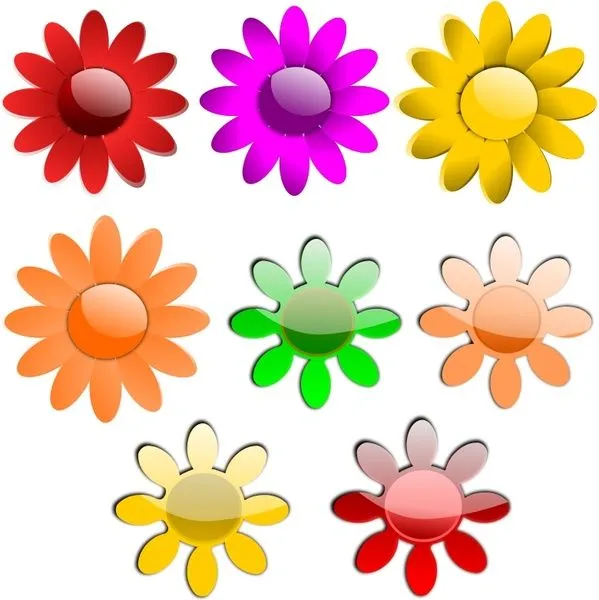 Vector flores tropicales vectores gratis para su descarga gratuita ...